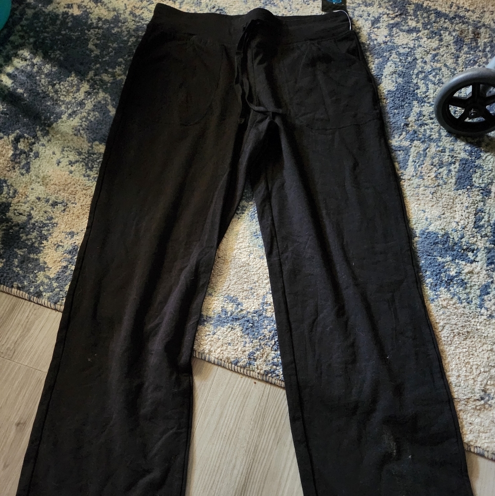 Athletic works knit pants.